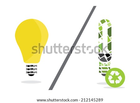 Old and new technology of electric bulb with saving character / Electric bulb old and new technology