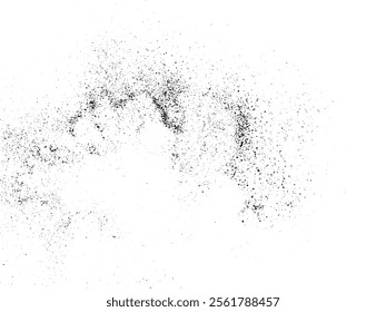 Old noise effect abstract black color grunge texture vector illustration