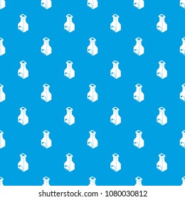 Old oven pattern vector seamless blue repeat for any use