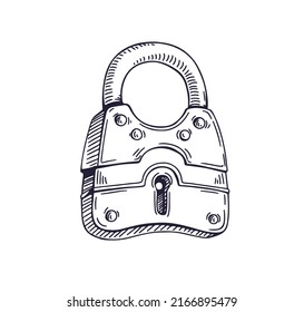 13,208 Padlock draw Images, Stock Photos & Vectors | Shutterstock