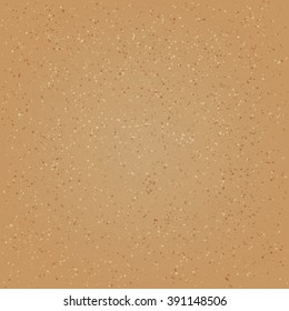 Old paper background from cardboard. Vector illustration. Used transparency layers of particles