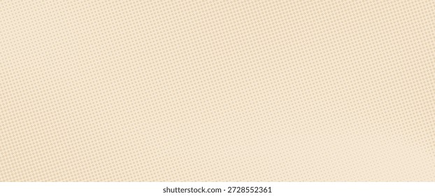 Fondo de papel viejo. Efecto piedra de arena de semitono. Superposición beige suave. Vector arenisca textura retro angustiada. Grunge grano de papel artesanal. Anuncio de gradiente de puntos. Pergamino de gradación de color neutro