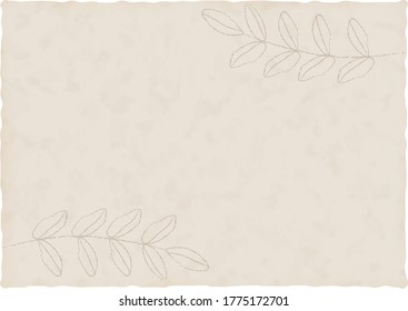Old paper background illustration / vector