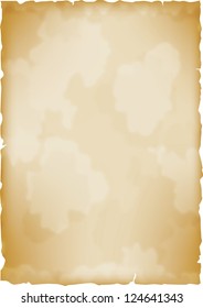 Old paper background. Vector illustration