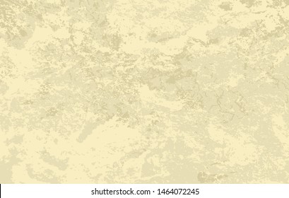 old paper background vector illustration, light beige or yellow color grunge vintage texture 