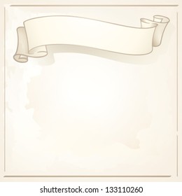 old paper banner, vector background,EPS10