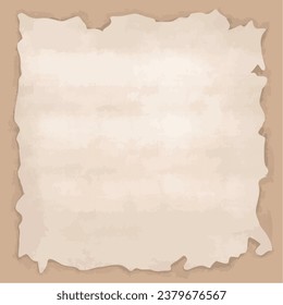 diseño de ilustración vectorial de la esquina del marco de papel antiguo