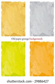 Old paper grunge backgrounds I