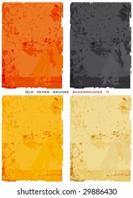Old paper grunge backgrounds II