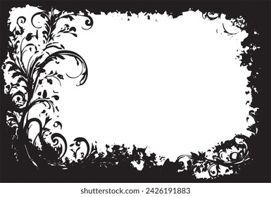 Old paper grungy texture with stains