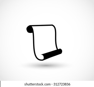 Old Paper Icon Vector