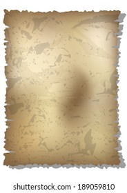 old paper on white background (vector texture of the old paper) gradient mash