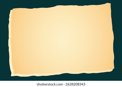 Ilustração de vetor de cartaz de papel antigo 