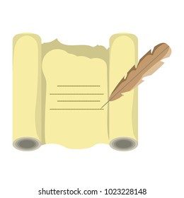 old paper roll icon