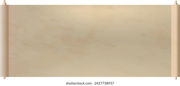 old paper roll vector textured background