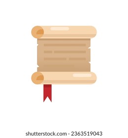 Old paper scroll rolled paper old parchment