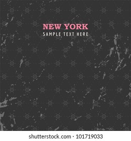 Old paper with seamless pattern | Grunge texture