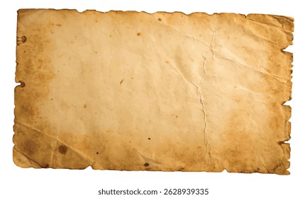 Folha de papel antiga, Vintage envelhecido Fundo original ou textura