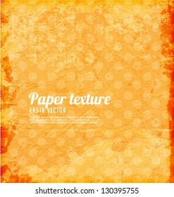 Textura de papel antiguo para el diseño retro grunge