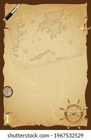 Old paper texture, take note of the navigation
