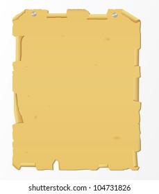 Old paper. Vector
