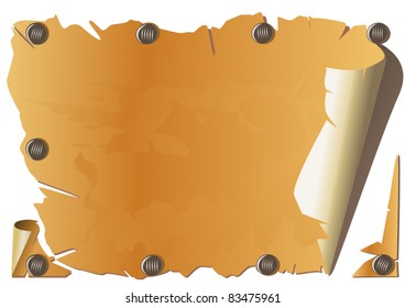 Old paper. Vector
