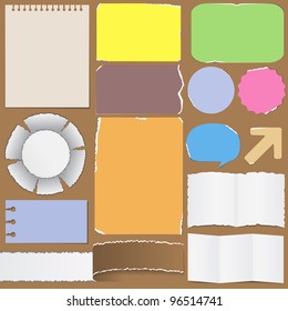 Old paper, vector eps10 illustration