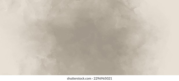 Old paper vector watercolor dirty background. Vintage watercolor texture for cover design, poster, cover, flyer and cards. Aged painted template for design. Grange wallpaper.