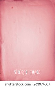 old paper, vintage texture, abstract vector background 