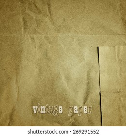 old paper, vintage texture, abstract vector background 