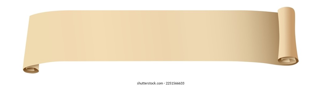 Old paper.Ancient parchment, manuscript.Vector illustration.