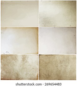 old papers set