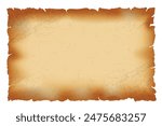 Old parchment paper. ancient paper sheet vintage aged or texture.