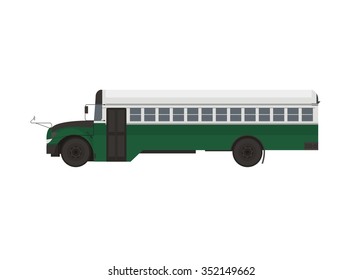 old passenger bus
