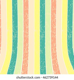 Old pastel wooden curve board, stock vector