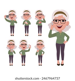 Personas mayores que usan teléfonos inteligentes