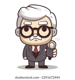 Old people wearing smoking jackets in various styles To show dressing in each era, to be a substitute for designing or being a cartoon character in a drama or various events.