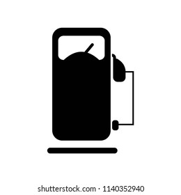 Old Petrol Station icon vector icon. Simple element illustration. Old Petrol Station symbol design. Can be used for web and mobile.