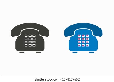 Old phone icon