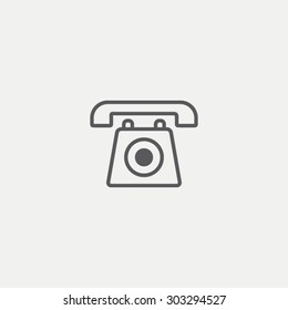 Old phone icon