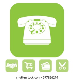 old phone icon