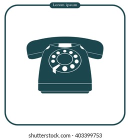 old phone icon