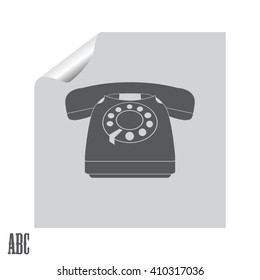 old phone icon