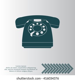 old phone icon