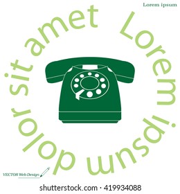 old phone icon