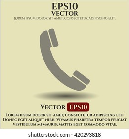 Altes Telefonsymbol