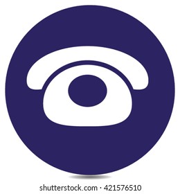 icono de teléfono antiguo
