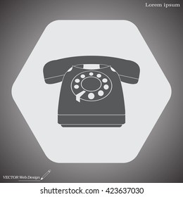 old phone icon
