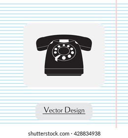 old phone icon