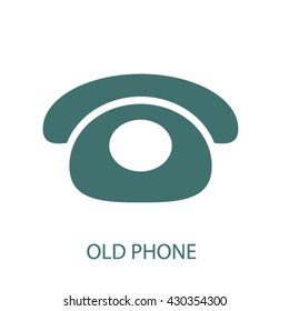 old phone icon
